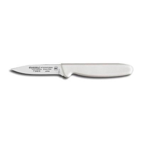 Basics Clip Point Parer Knife, High-Carbon Steel, Polypropylene Handle, 3"