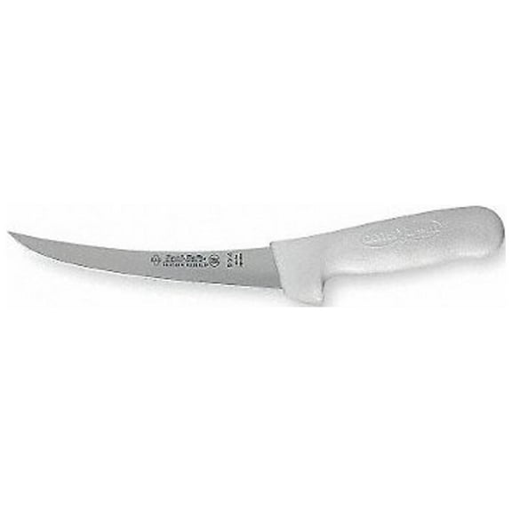 DEXTER RUSSELL 01493 Boning Knife,Narrow,Curved,6In,NSF