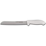 سكين الخبز المزخرف Dexter-Russell DRI24223 Sofgrip بمقبض مطاطي ناعم، فضي، 8