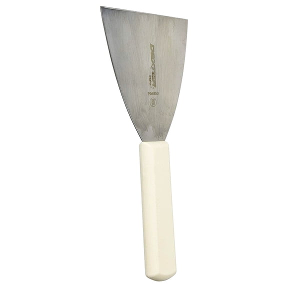 Dexter-Russell P94850 Basics 4” Griddle Scraper, Heavy-Duty Stainless Steel Blade with Ergonomic Polypropylene Handle, Made in USA​​‌​‍​​‌‌‌‌​‍​​‌‌​‌‍​​‌‌​​‍​​‌‌‌‌​‍​‌​​‌​‍​​‌‌‌‌‍​​‌‌‌‌‍​