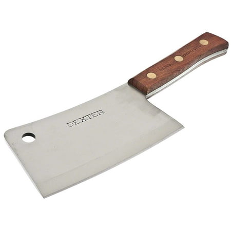 Dexter-Russell S5288 Traditional 8" Heavy Duty Cleaver Knife, High-Carbon Stainless Steel Blade and Rosewood Handle, Made in USA?????????????????????????????????????