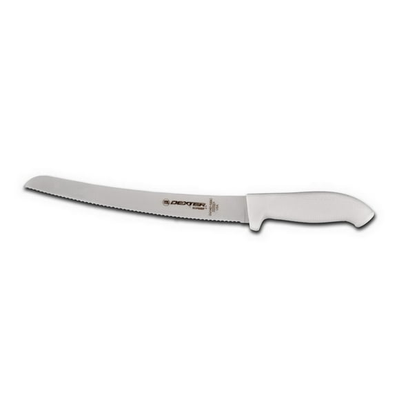 Dexter-Russell Outdoors 24383 10" Scalloped Bread Knife White