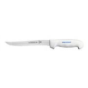 Dexter Russell SG158SC-PCP SofGrip White 8 Scalloped Utility Knife