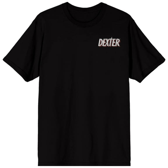 Dexter Slice of Life Boat Tours Bay Harbor Adult Black Crew Neck Short Sleeve T-shirt-XL