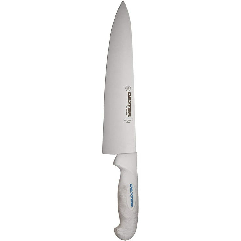 Dynamic Pro-Grip , Santoprene, Softgrip 10 Chef's Knife, White – Polar
