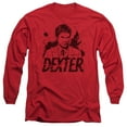 thumbnail image 1 of Dexter Men's Splatter Dex Long Sleeve Small Red, 1 of 2