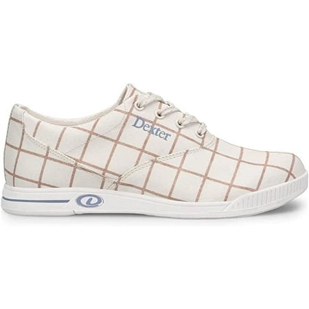 Dexter Women's Kerrie Cream Plaid Bowling Shoes Size 7