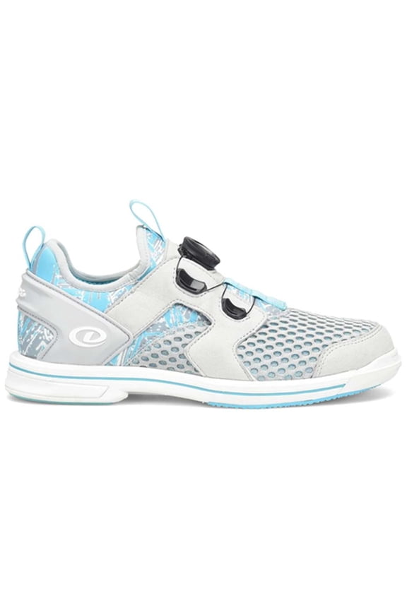Women's Pro BOA Bowling Shoes - Light Grey/Blue 6