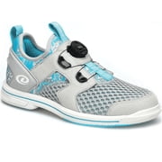 Dexter Women s DexLite Pro BOA Grey Blue Right Hand Bowling Shoes - 9