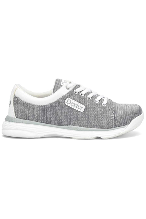 Womens Ainslee Bowling Shoes Wide Width - Grey/White 11
