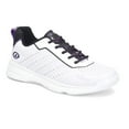 thumbnail image 1 of Dexter Womens Trixie Bowling Shoes (For right or left handed bowlers- Universal Slide Soles on both shoes) Bowling Shoes - White/Black/Purple, 1 of 5