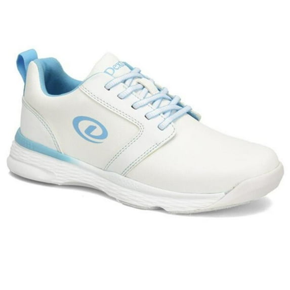 Dexter Womens WIDE WIDTH Raquel LX Bowling Shoes - White/Blue 7.5