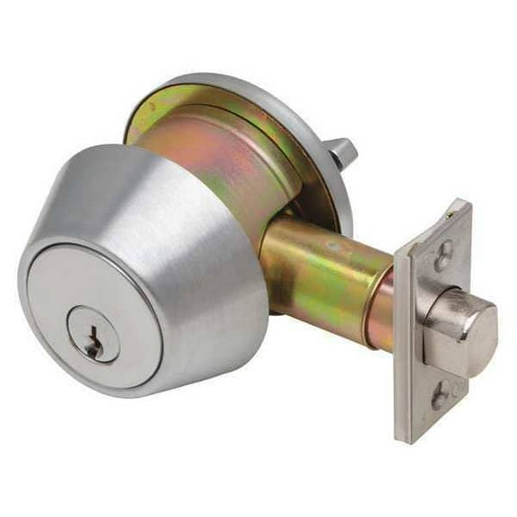 Dexter by Schlage Deadbolt Locks,Cylindrical,Grade 1 DB2000-SCT-626-KDC