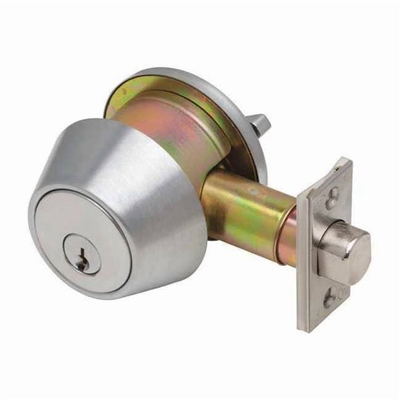 Dexter by Schlage Deadbolt Locks,Cylindrical,Grade 1 DB2000-SCT-626-KDC