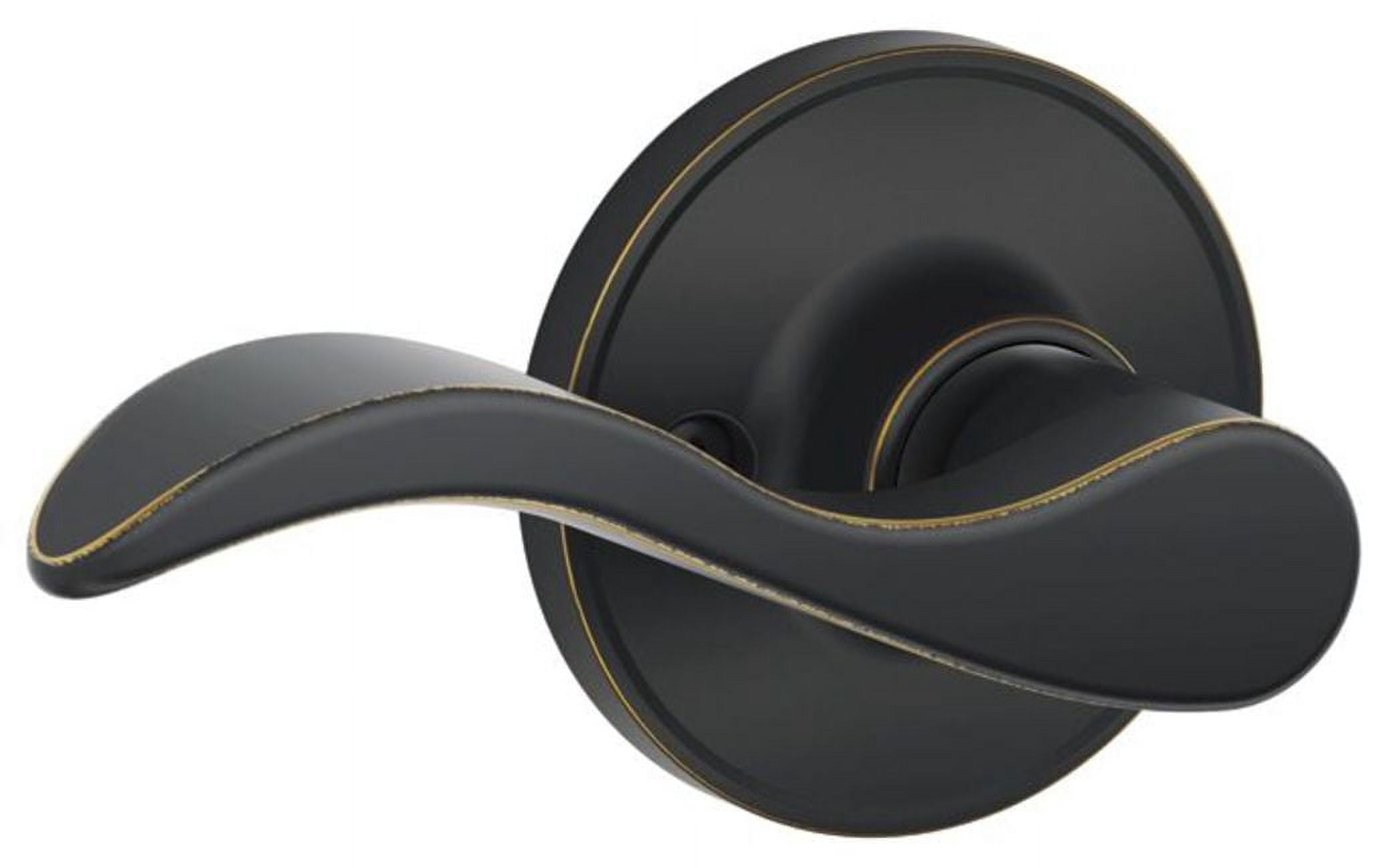 Schlage Dexter Torino Decorative Inactive Trim Lever – Antique Pewter, Non-Handed Dummy For French/Pantry Doors