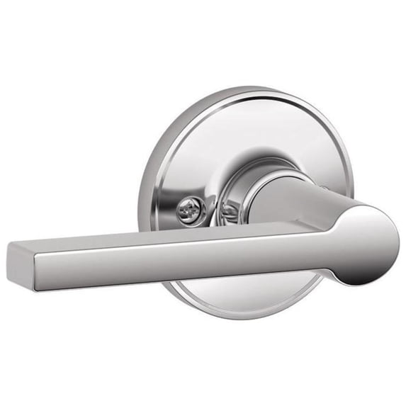 Dexter by Schlage J170SOL625 Solstice Decorative Inactive Trim Lever, Bright Chrome