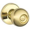 thumbnail image 1 of Dexter by Schlage J40CNA605 Corona Bed and Bath Knob, Bright Brass, 1 of 2