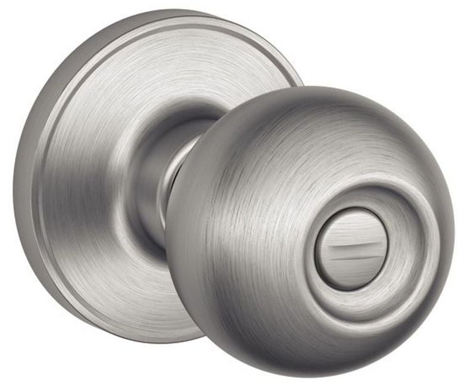 Satin Stainless Steel Reversible Privacy Door Knob