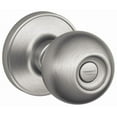 thumbnail image 1 of Dexter by Schlage J40CNA630 Corona Bed and Bath Knob, Satin Stainless Steel, 1 of 2