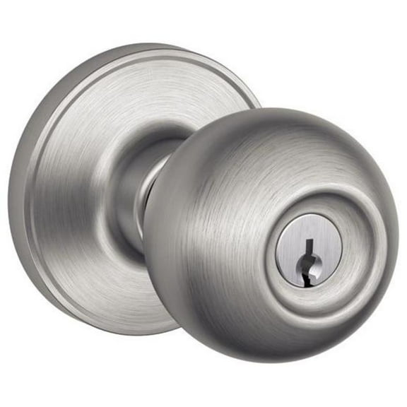Dexter by Schlage J54CNA630 Corona Keyed Entry Knob, Satin Stainless Steel