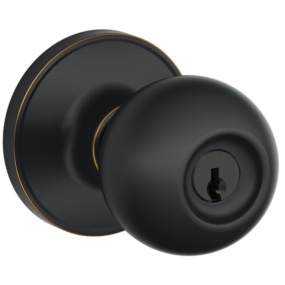 Dexter by Schlage J54CNA716 Corona Keyed Entry Knob, Aged Bronze
