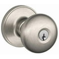 thumbnail image 1 of Dexter by Schlage J54STR619 Stratus Keyed Entry Knob, Satin Nickel, 1 of 2