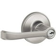 thumbnail image 1 of Dexter by Schlage J54TOR630 Torino Keyed Entry Lever, Satin Stainless Steel, 1 of 1