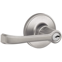 Dexter by Schlage J54TOR630 Torino Keyed Entry Lever, Satin Stainless Steel