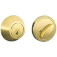 thumbnail image 1 of Dexter by Schlage JD60605 Single-Cylinder Deadbolt, Bright Brass, 1 of 1