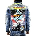 thumbnail image 1 of Dexter's Laboratory Boy Genius Blue Denim Jean Jacket Eureka by Cartoon Network X-Large, 1 of 8