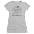 thumbnail image 1 of Dexter's Laboratory Vintage Cast S/S Junior Women's T-Shirt Sheer Silver, 1 of 1