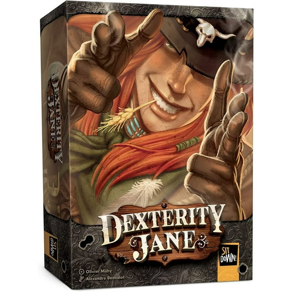 Dexterity Jane - Puzzle & Dexterity Family Game, Sit Down!, Ages 8+, 2-9 Players, 20 Min