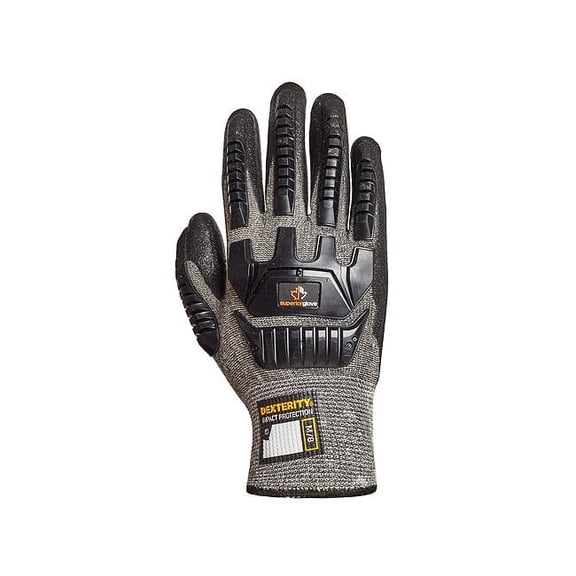 Work Gloves, Cut Level A5 ,Micropore Nitrile ,Texture ,3XL 1 PR