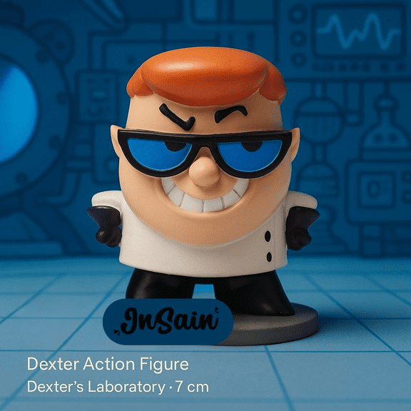 Dexterr Action Figure - Dexterrs Laboratory 7cm