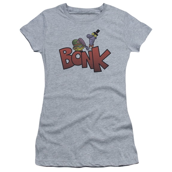 Dexters Laboratory - Bonk - Juniors Teen Girls Cap Sleeve Shirt - XX-Large