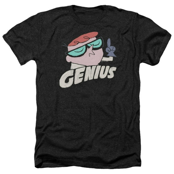Dexters Laboratory - Genius - Heather Short Sleeve Shirt - Large