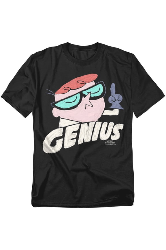 Dexters Laboratory Genius Officially Licensed Adult T-Shirt 3XL