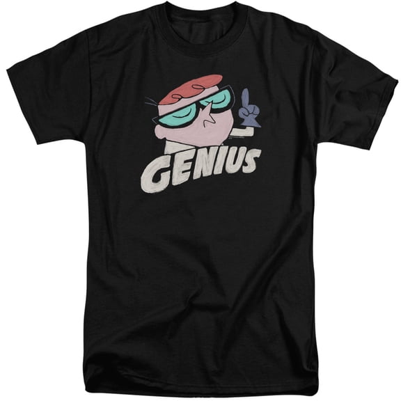 Dexters Laboratory - Genius - Tall Fit Short Sleeve Shirt - XX-Large