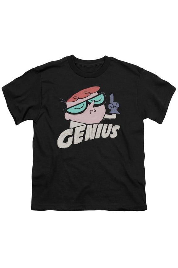 Dexters Laboratory - Genius - Youth Short Sleeve Shirt - Large