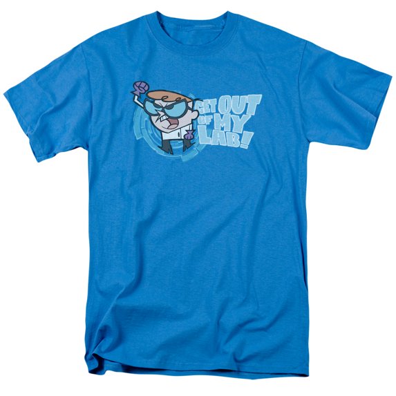 Dexters Laboratory Get Out Officially Licensed Adult T-Shirt S