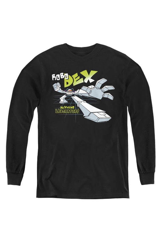 Dexters Laboratory - Robo Dex - Youth Long Sleeve Shirt - Small