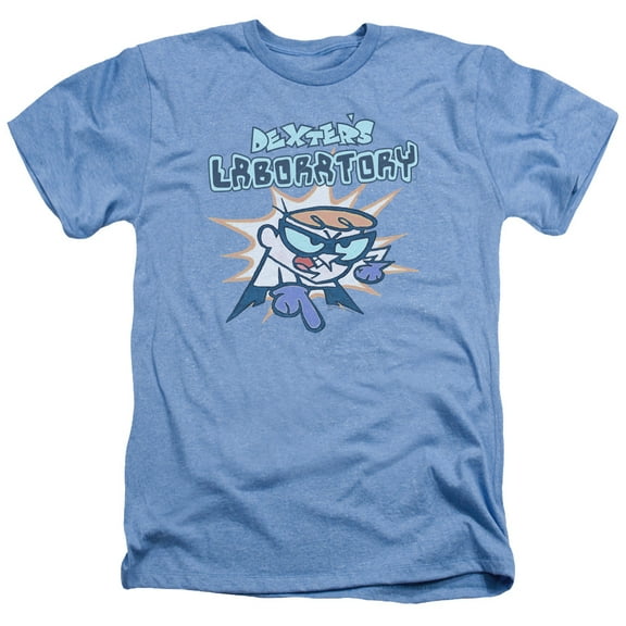 Dexters Laboratory - What Do You Want - Heather Short Sleeve Shirt - X-Large