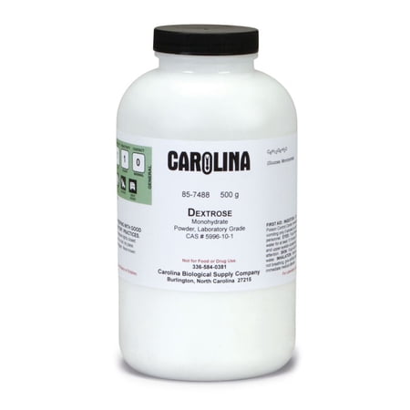 Dextrose, Monohydrate, Powder, Laboratory Grade, 500 G