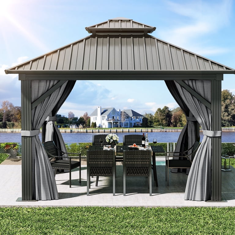 hanover steel umbrella patio heater - Heater, 7' tall, Propane, 41,000 BTU APC They are constructed of Color:Green/Clear/Blue 26