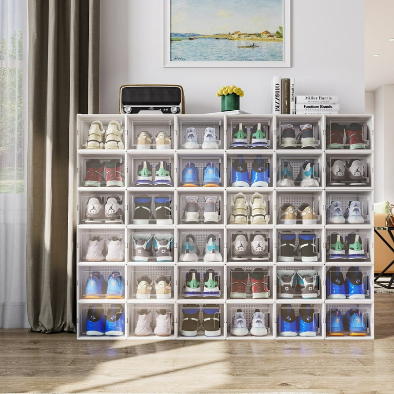Shoe case clear discount