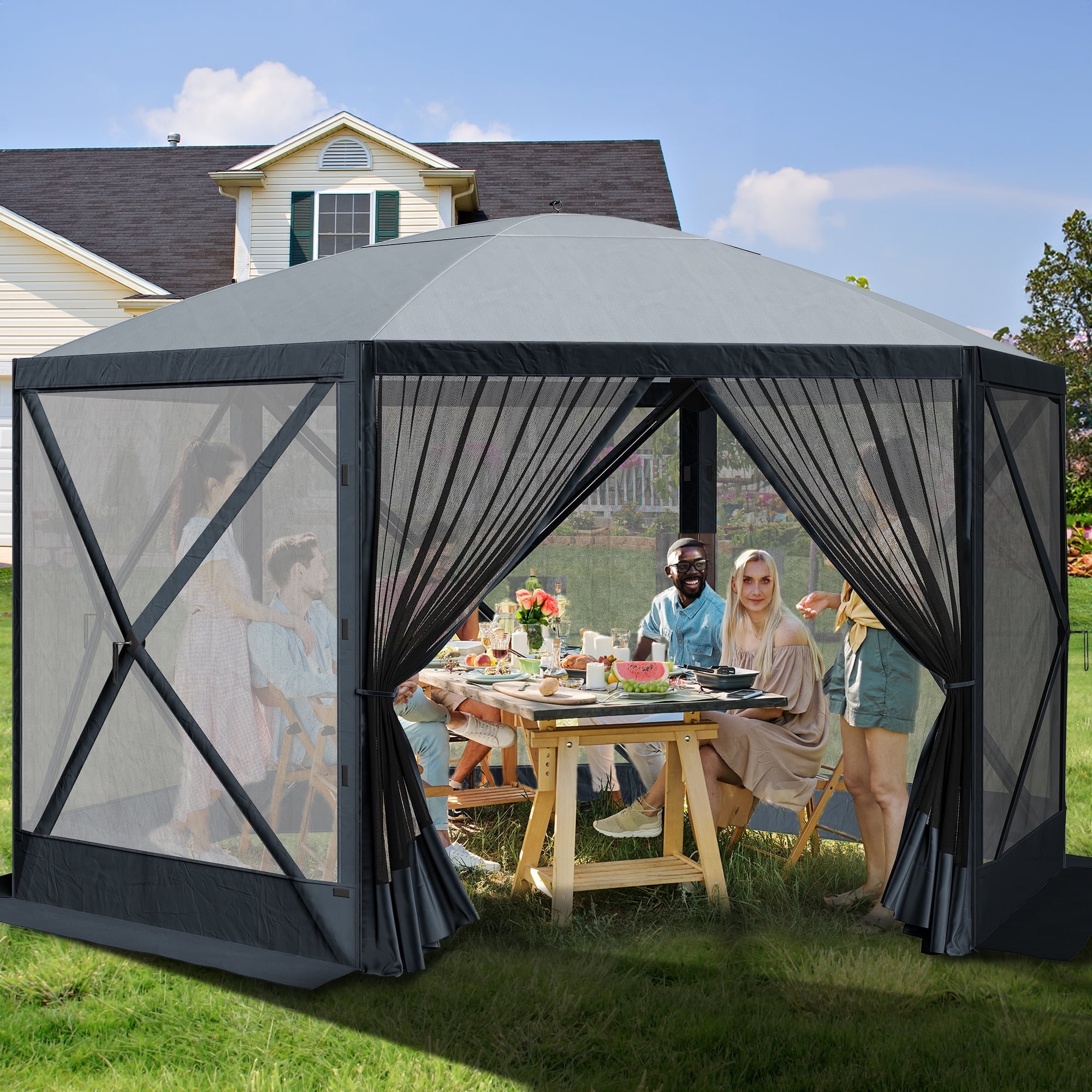 【限定品】Coleman Pop Up Picnic Shade M Coleman Instant Light 13x13 Camp Sunshade, Pop-Up, Tailgate