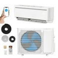 thumbnail image 1 of Dextrus 18000 BTU Mini Split Air Conditioner w/ Heat Pump, WiFi & Alexa, 19 SEER2, Covers 1250 sq ft, 1 of 10
