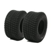 Dextrus 18x8.50-8'' 4Ply, Set of 2 Lawn Mower Tires Suitable for Lawnmowers Motorcycles, Garden Tractors, Golf Carts, and Farm Equipment