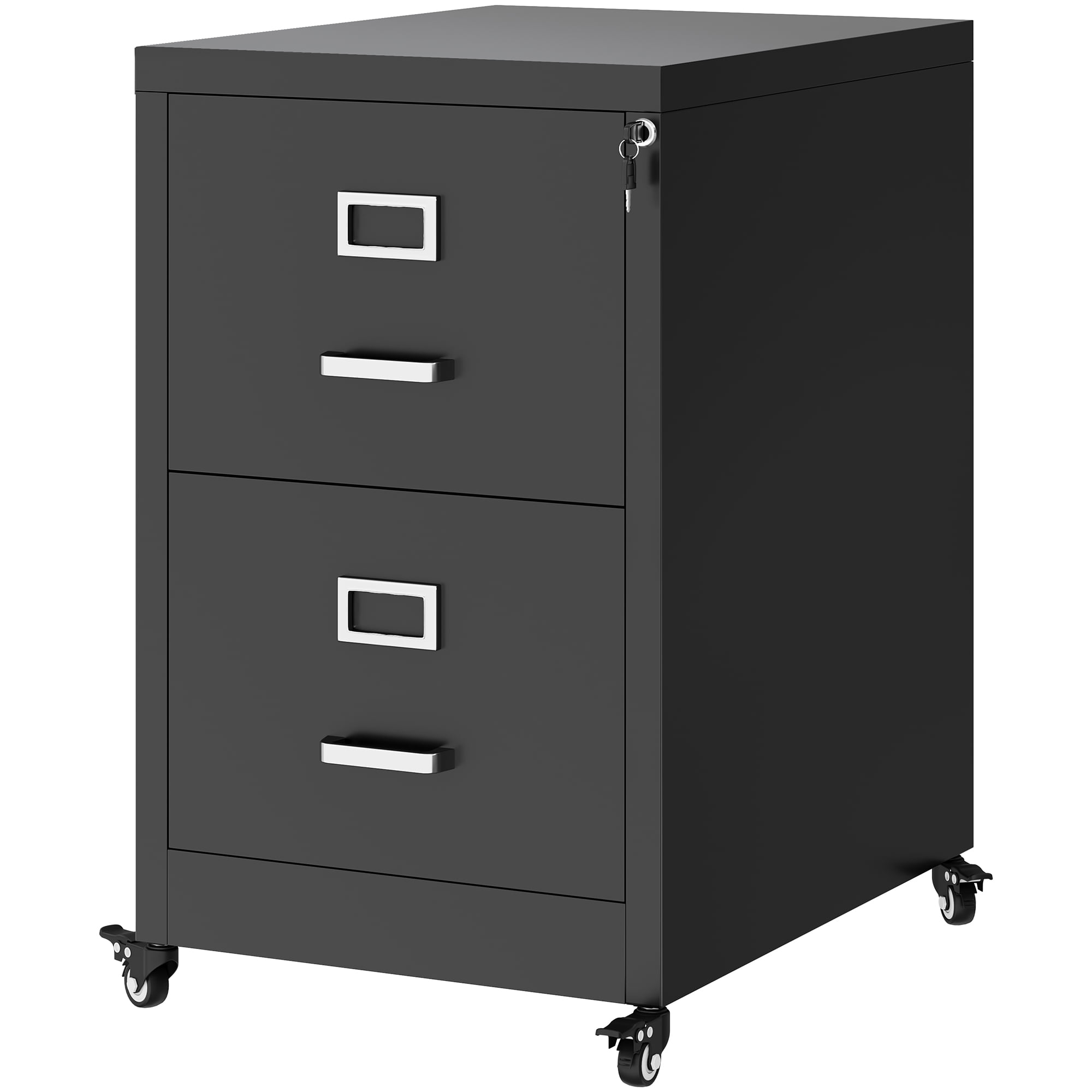 Dextrus 2Drawer Vertical File Metal Mobile File with