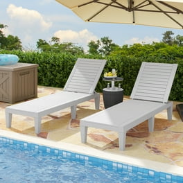 Meridian Furniture Santorini Outdoor Patio Chaise Lounge Chair - White Frame Meridian Furniture Santorini Outdoor Patio Chaise Lounge Chair - White Frame